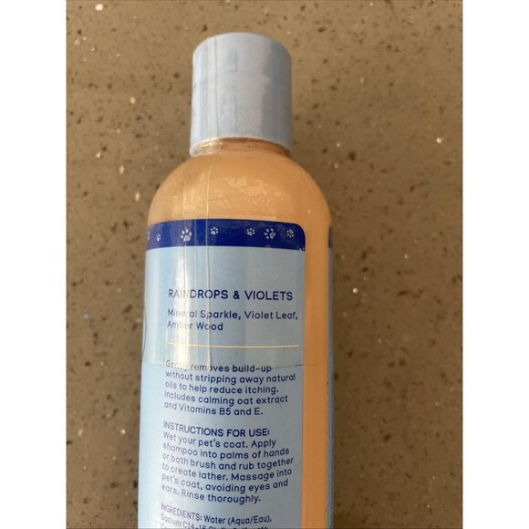 NEW Purrfect Paws SHAMPOO 8 oz RAINDROPS & VIOLETS Bath & Body Works - Picture 5 of 8